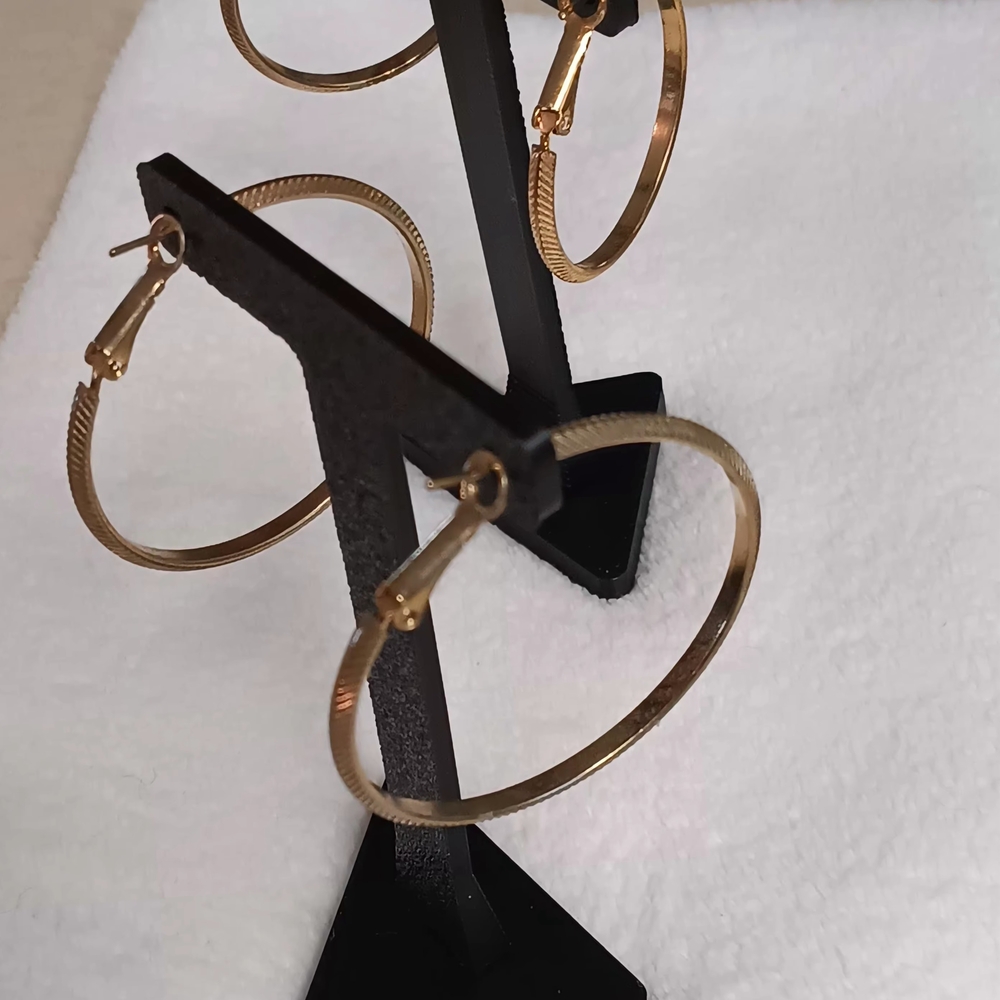 Chic Gold Hoop Earrings